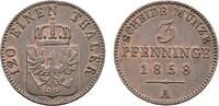 Brandenburg-Preußen Cu 3 Pfennig Friedrich Wilhelm IV. 1840-1861 -