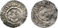 Coburg, markgräflich brandenburgische Münzstätte Pfennig Johann V. von 1308-1312 -