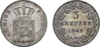 Bayern 3 Kreuzer Ludwig I. 1825-1848 -