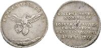 Haus Habsburg Kleine Medaille Josef II. als Mitregent 1765-1780 -