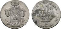 Hessen-Kassel 1/6 Taler Wilhelm IX. 1785-1803 -