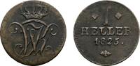 Hessen-Kassel Cu Heller Wilhelm II. 1821-1847 -