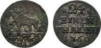 Anhalt-Bernburg 1/24 Taler Victor Friedrich 1721-1765 -