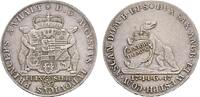 Anhalt-Köthen 2/3 Taler August Ludwig 1728-1755 -