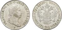 20 Kreuzer 1835 A, Wien Haus Habsburg Franz II. (I.) 1792-1835 Selten. Winz. Prägeschwäche, vorzüglich +