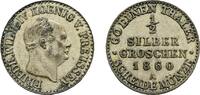 1/2 Silbergroschen 1860 A Brandenburg-Preußen Friedrich Wilhelm IV. 1840-1861 Fast vorzüglich