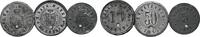 Miesbach 5, 10, 50 Pfennig -