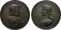 Frankreich-Lothringen Bronze-Suitenmedaille René II. von Vaudémont-Anjou 1473-1508 -