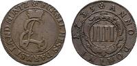 Hessen-Darmstadt Cu 4 Pfennig Ernst Ludwig 1678-1739 -