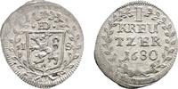 Hessen-Darmstadt Kreuzer Ernst Ludwig 1678-1739 -