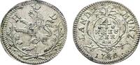 Hessen-Darmstadt 4 Kreuzer Ludwig VIII. 1739-1768 -