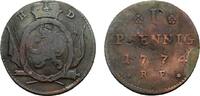 Hessen-Darmstadt Cu Pfennig Ludwig IX. 1768-1790 -