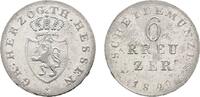 Hessen-Darmstadt 6 Kreuzer Ludwig I. 1806-1830 -