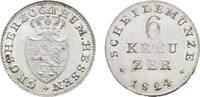 Hessen-Darmstadt 6 Kreuzer Ludwig I. 1806-1830 -