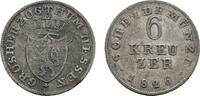 Hessen-Darmstadt 6 Kreuzer Ludwig I. 1806-1830 -