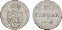 Hessen-Darmstadt 3 Kreuzer Ludwig I. 1806-1830 -