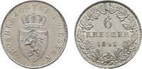 Hessen-Darmstadt 6 Kreuzer Ludwig II. 1830-1848 -