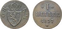 Hessen-Darmstadt Cu Heller Ludwig II. 1830-1848 -