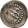 Pfalz, Kurlinie Einseitiger Pfennig Rupert II. 1390-1398 -