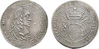 Pfalz, Kurlinie 1/2 Gulden zu 30 Kreuzern Karl Ludwig 1648-1680 -