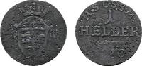Sachsen-Coburg-Saalfeld Cu Heller Ernst 1806-1826 -