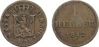 Nassau Cu Heller Adolph 1839-1866 -