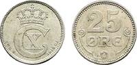 Dänemark 25 Öre Christian X. 1912-1947 -