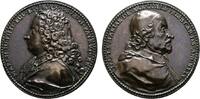 Italien-Personenmedaillen Bronzemedaille Giacomo de Angelis 1651-1695, Kardinal seit 1663 und sein neffe, Prior von Saint Etienne -