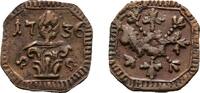 Augsburg, Stadt Cu Heller 1736 Kl. Stempelfehler, VF+