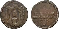 Augsburg, Stadt Cu Pfennig 1786 VF