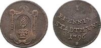 Augsburg, Stadt Cu Pfennig 1796 Kl. Stempelfehler, VF