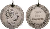 Bayern 1/2 Schulpreistaler o.J Maximilian I. Joseph 1806-1825 Gehenkelt, berieben, VF-EF