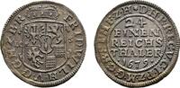Brandenburg-Preußen 1/24 Taler Friedrich Wilhelm 1640-1688 -