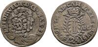 Brandenburg-Preußen 1/24 Taler Friedrich Wilhelm 1640-1688 -
