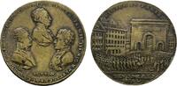 Brandenburg-Preußen Vergoldete Messingmedaille Friedrich Wilhelm III. 1797-1840 -