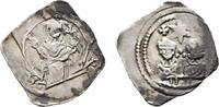 Salzburg, Erzbistum Pfennig Eberhard II. von Regensberg 1200-1246, gemeinsam mit Herzog Leopold VI. 1198-1230 -