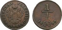 Haus Habsburg Cu 1/4 Kreuzer Franz II. (I.) 1792-1835 -