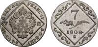 Haus Habsburg 7 Kreuzer Franz II. (I.) 1792-1835 -