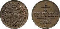 Haus Habsburg Cu 1/4 Kreuzer Franz Joseph I. 1848-1916 -