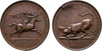 Braunschweig-Calenberg-Hannover Bronzene Ausbeutemedaille Georg III. 1760-1820 -