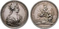 Braunschweig-Wolfenbüttel Medaille Elisabeth Christine, Tochter Ludwig Rudolfs *1691, +1750 -