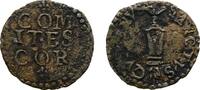 Italien-Correggio, Fürstentum Quattrino Anonime 1569-1580 -