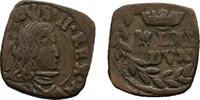 Italien-Mailand Quattrino Carlo II Re di Spagna 1665-1700 -