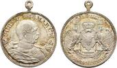 Personenmedaillen Versilberte Bronzemedaille Bismarck, Otto von, Deutscher Reichskanzler *1815, +1898 -