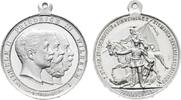 Brandenburg-Preußen Tragbare Aluminiummedaille Wilhelm II. 1888-1918 -
