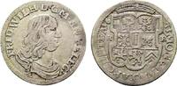 Brandenburg-Preußen 1/3 Taler Friedrich Wilhelm 1640-1688 -
