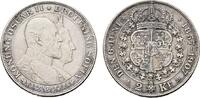 Schweden 2 Kronor Oskar II. 1872-1907 -