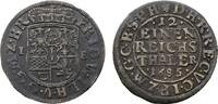 Brandenburg-Preußen 1/12 Taler 1685 IE Magdeburg Friedrich Wilhelm 1640-1688 VF