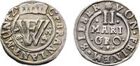Brandenburg-Preußen 2 Mariengroschen Friedrich Wilhelm 1640-1688 -