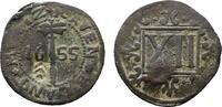 Brandenburg-Preußen Cu 12 Pfennig 1655 Bielefeld Friedrich Wilhelm 1640-1688 Etwas unregelmäßiger Schrötling, kl. Prägeschwäche